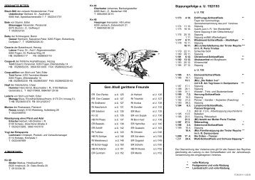 Gen Ahall gerittene Freunde Sippungsfolge a. U. 152/153 - Im Zillertal