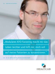 Produktbroschüre zum Download (PDF) - Health AG