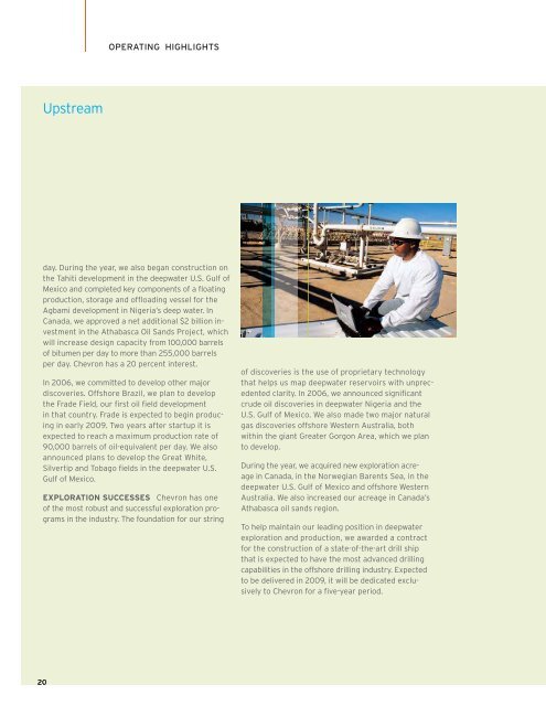 Chevron 2006 Annual Report