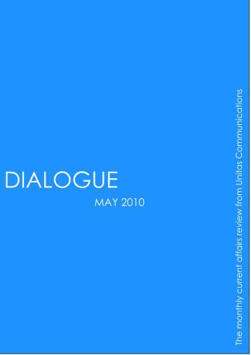 first issue of Dialogue - Unitas Communications