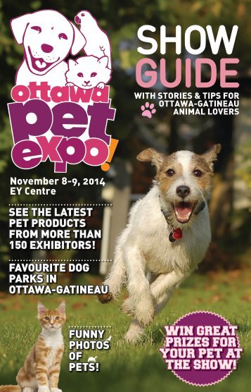 WIN GREAT PRIZES FOR YOUR PET AT THE SHOW!