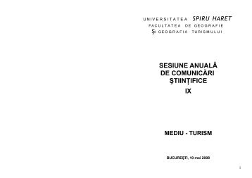 turism - Universitatea Spiru Haret