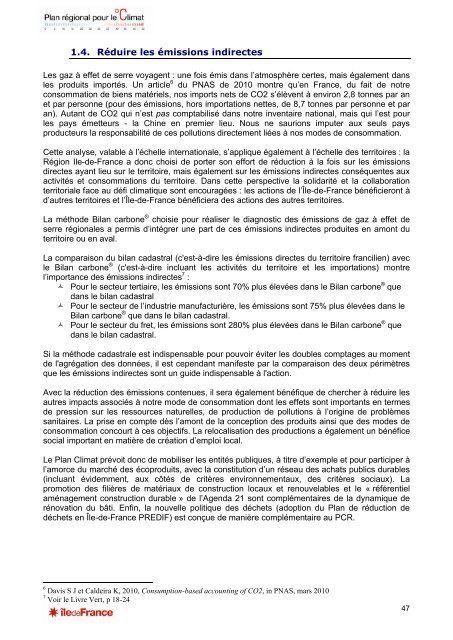 Document cadre - Ãle-de-France