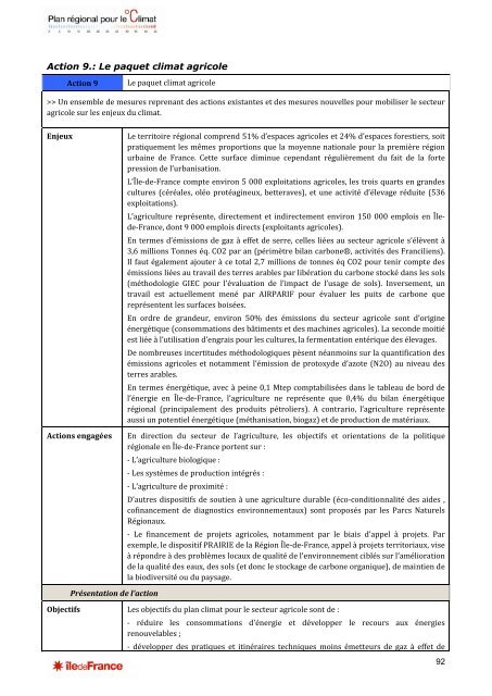 Document cadre - Ãle-de-France