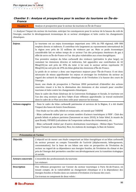 Document cadre - Ãle-de-France