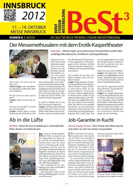 INNSBRUCK - Die Messe fÃ¼r Beruf, Studium und Weiterbildung