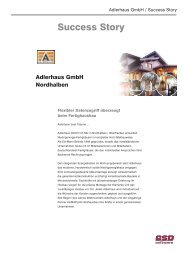 Success-Story als PDF herunterladen. - GSD Software mbH