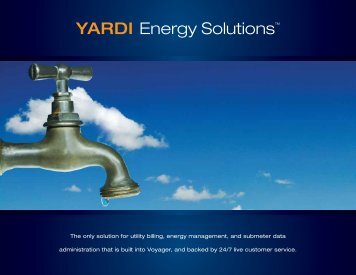 YARDI Energy Solutions™ - Yardi Systems UK