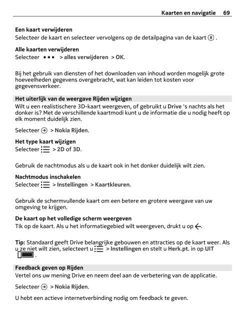 Handleiding Nokia Lumia 800 Black - Nederlands - Belsimpel.nl