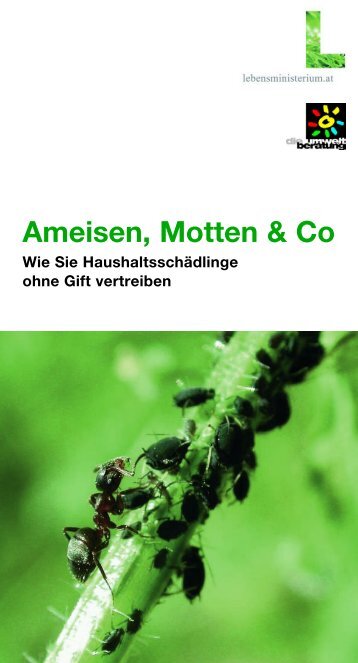 Ameisen, Motten & Co - GARTENSHOP.at