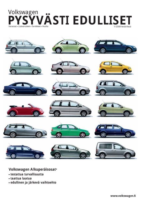 PYSYVÃSTI EDULLISET - Volkswagen