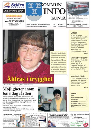 Kommuninfo Nr 1 2004 - Malaxedu.fi