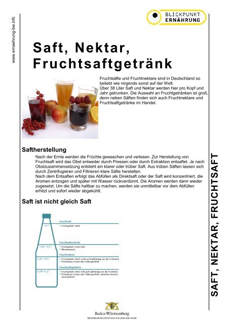 thp_GetrÃ¤nke Steckbrief Saft