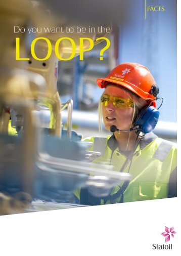 LOOP fact sheet - Statoil Innovate