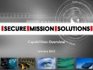 Secure Mission Solutions.pdf - Charleston Defense Contractors ...
