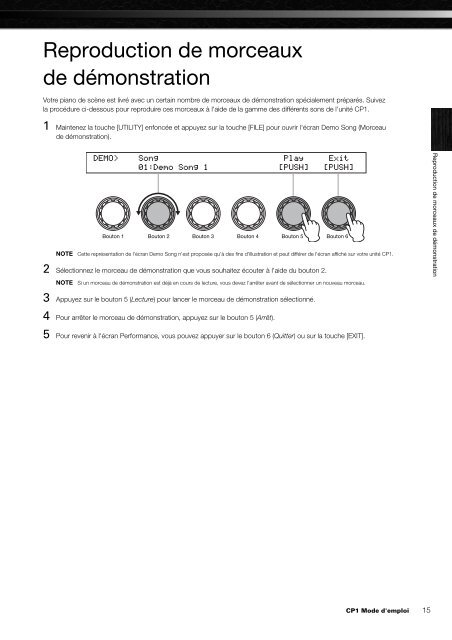 CP1 Owner's Manual - Univers-sons.com