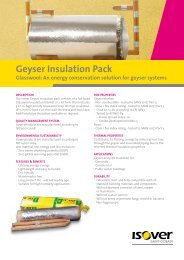 Geyser Insulation Pack - Isover