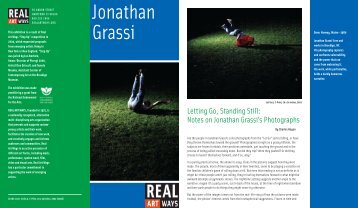 Jonathan Grassi - Real Art Ways