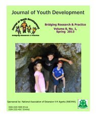 Spring 2013 - Vol. 8 No. 1 - National Association of Extension 4-H ...