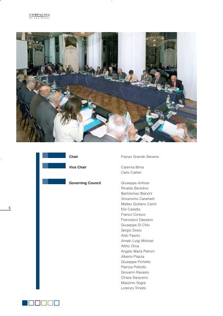 Annual report 2004 - Compagnia di San Paolo