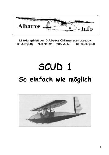 SCUD 1 SCUD 1 SCUD 1 - IG Albatros