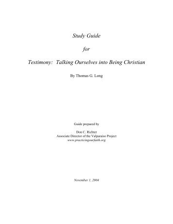 download study guide (pdf) - Practicing Our Faith