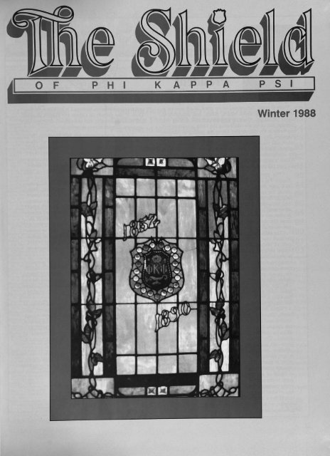 1987-88 Volume 108 No 1-4 - Phikappapsi Archeios