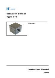 Vibration Sensor Type 673 - Hauber-Elektronik GmbH