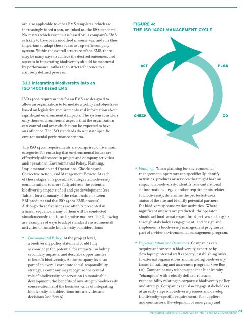 Integrating Biodiversity Conservation into Oil and Gas ... - EBI