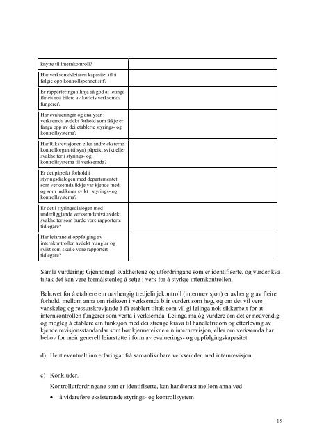 Sjekkliste for statlige virksomheter som vurderer Ã¥ etablere ... - Deloitte