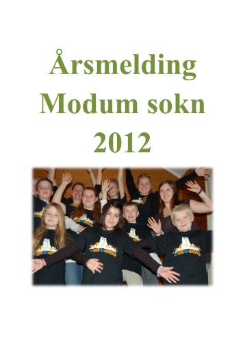 Ãrsmelding for 2012 - kirkene i modum