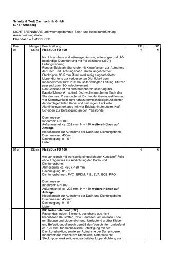PDF Ã¶ffnen (19 KB) - DachdurchfÃ¼hrungen von Schulte & Todt