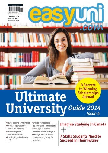 easyuni Ultimate University Guide 2014: Issue 4