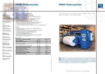 AR80C Rollenwechsler AR80C Rollenwechsler - Megtec Systems