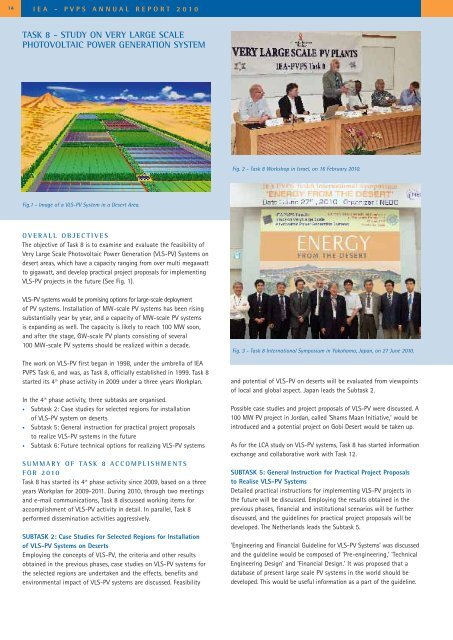 Annual Report 2010 - IEA Photovoltaic Power Systems Programme