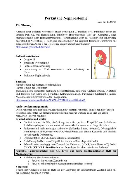 Perkutane Nephrostomie_pailer.pdf - Medical-advice.at