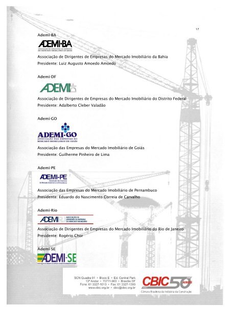 RelatÃ³rio de Atividades da CBIC 2006 - Sinduscon