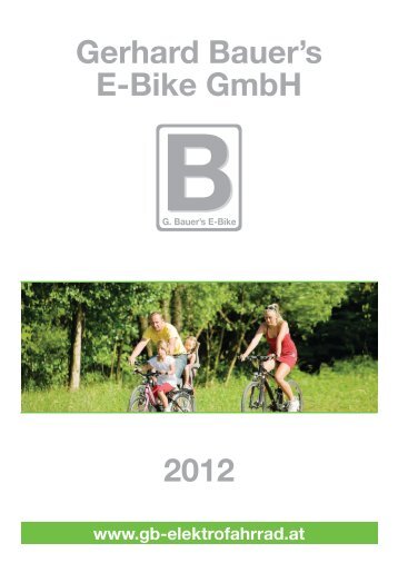 Gerhard Bauer's E-Bike GmbH 2012