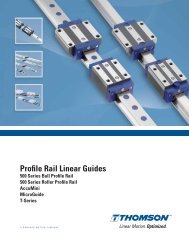 Profile Rail Linear Guides