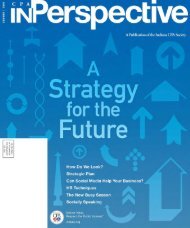CPA IN Perspective SUMMER 2009 - Indiana CPA Society