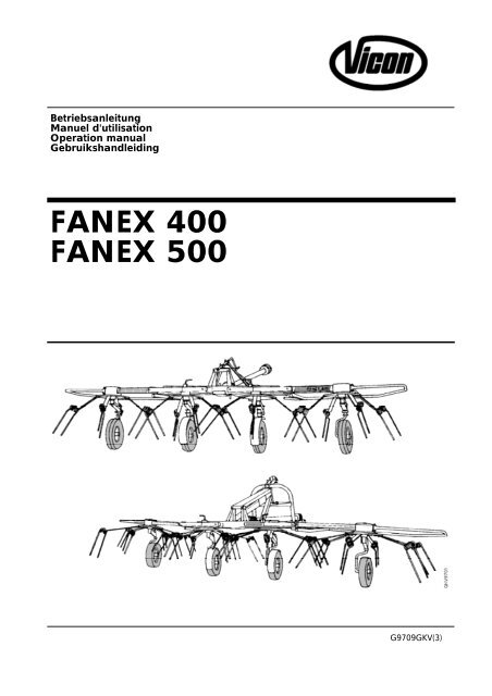 FANEX 400 FANEX 500 - ACI Distributors