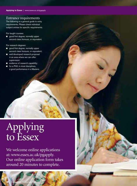 Postgraduate Prospectus