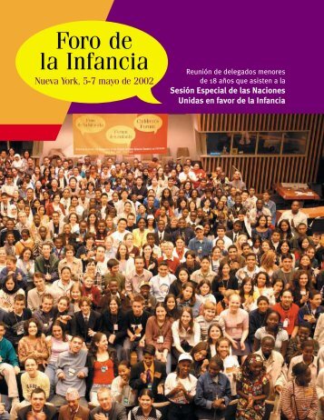 informe completo del Foro de la Infancia - Unicef