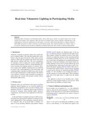 Real-time Volumetric Lighting in Participating Media