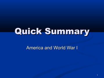 summary of world war one Beginning with the assassination of archduke franz ferdinand, dr annika mombauer explores the opposing debates about the origins of world war one. summary of world war one Beginning with the assassination of archduke franz ferdinand, dr annika mombauer explores the opposing debates about the origins of world war one.