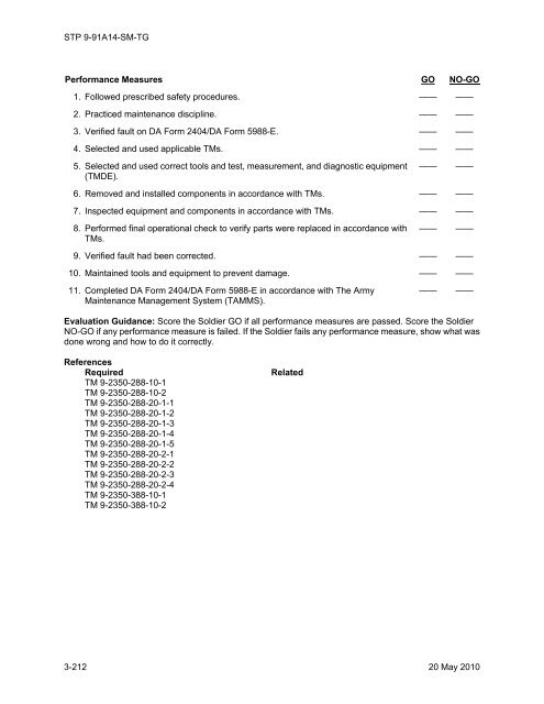 STP 9-91A14-SM-TG Per