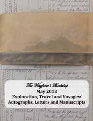 May 2013 Exploration, Travel and Voyages - The Wayfarer's Bookshop