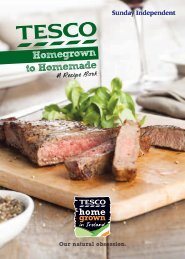 Download our 2013 recipe bookDownload pdf 7.38MB - Tesco