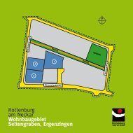 Wohnbaugebiet Seltengraben, Ergenzingen - Wir bauen auf ...