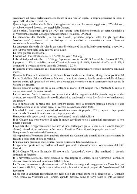 Giovanni Burzio Sul fascismo e la disposizione XII ... - ANPI - Savona